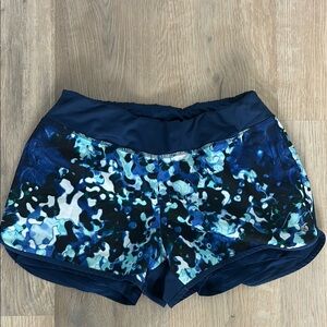 Layer 8 Blue and White Athletic Shorts